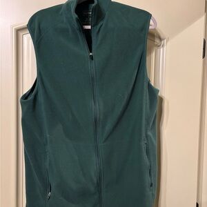 Green Fleece Vest